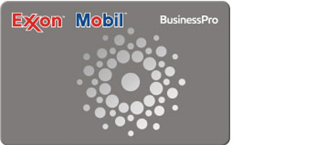 Exxon Mobil BusinessPro™ fleet card