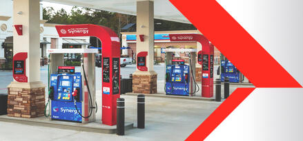 Fuel pumps at an Exxon branded fuel station