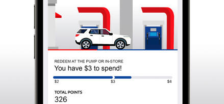 Exxon Mobil Rewards plus points progress