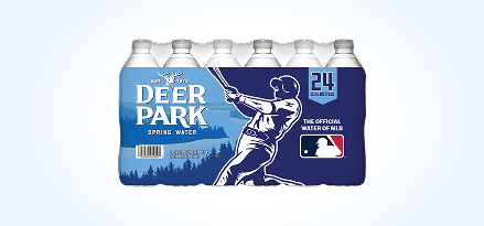 One-liter bottle of Ice Mountain® Spring Water