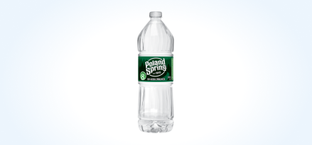 1-L. Poland Spring® Spring Water bottle.