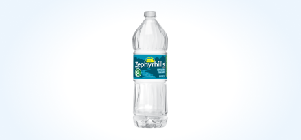 1-L. Zephyrhills® Florida Spring Water bottle.